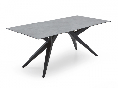 Niehoff Trinidad Design-Tisch, Zement 220cm
