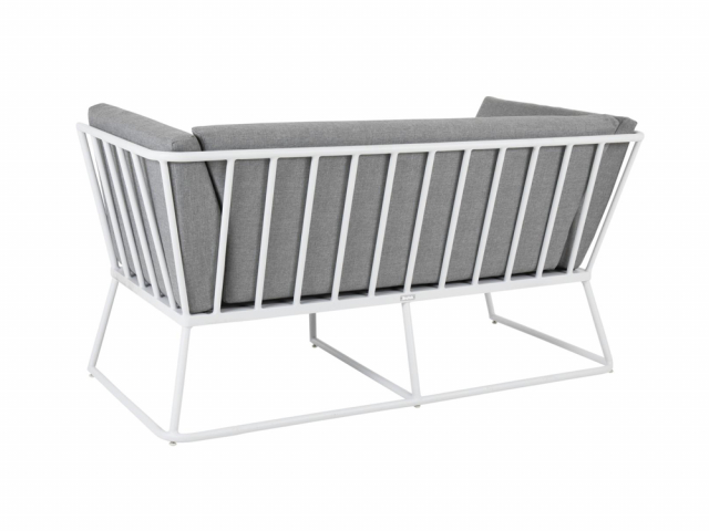 Brafab Vence 2-Sitzer, weiß-grau 167cm