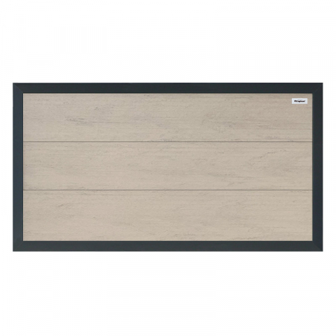 Elephant Forte WPC BiColor wei-anthrazit 180x93cm