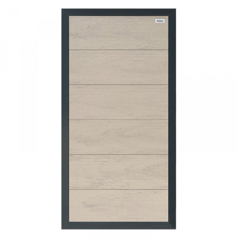 Elephant Forte WPC BiColor Weiss-anthrazit 90x180