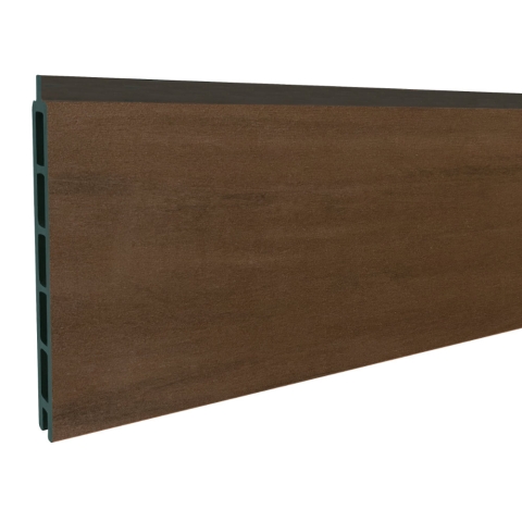 Elephant Steckzaun Mix and Match 2x14x180cm WPC-Bi-Color Douala, 2er Set