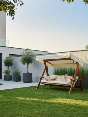 Pemode Hollywoodschaukel Lyon 2400 Beige