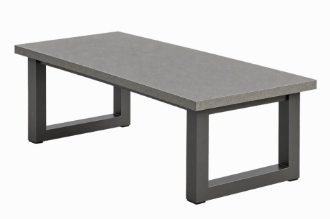 Life Stelvio Tisch 240x100cm Lava, Platte Keramik