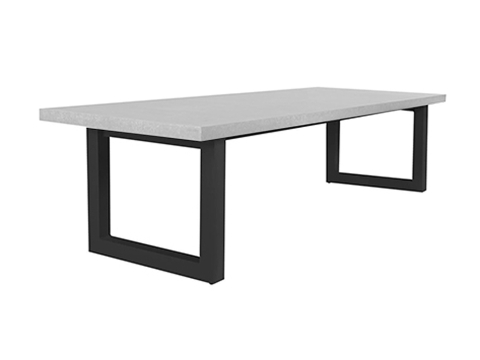 Life Stelvio Tisch 240x100cm Lava, Platte Keramik