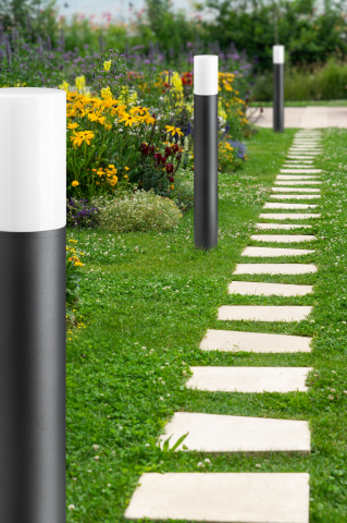 LCD Standleuchte 1320 kurz Graphit