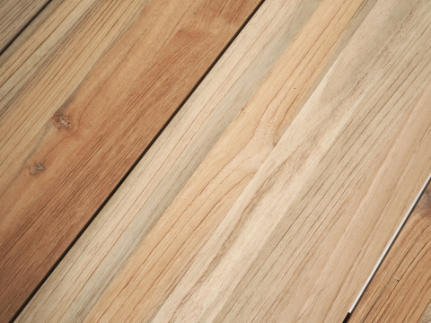 Zebra Derex Tischplatte 100x180cm aus recyceltem Teakholz