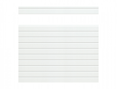 Osmo Alu Fence Steckzaun Weiß Creativ 180x179cm ohne Designelement!