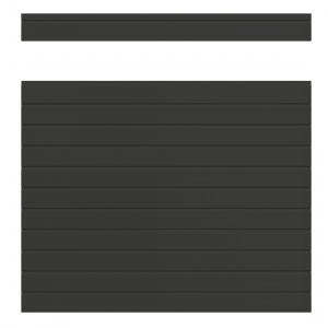 Osmo Alu Fence Steckzaun Anthrazit Creativ 180x179cm ohne Designelement!