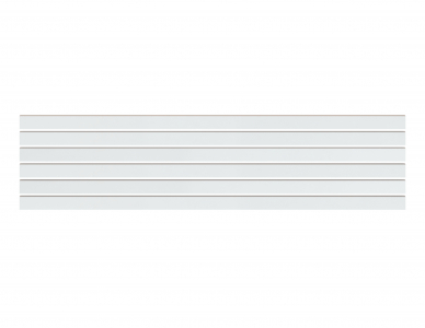 Osmo Alu Fence Rhombus Erweiterungselement Weiß 180x45cm
