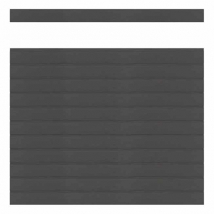 Osmo Multi Fence Grundelement Creativ Hellgrau 180x186cm ohne Designelement!