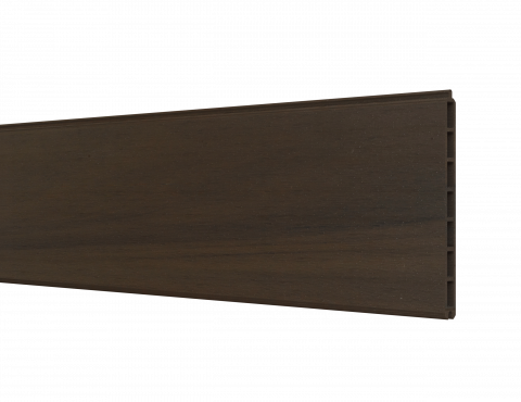 Osmo Multi Fence Co-Extrusion Grundelement 180x178cm Walnut Leisten Aluminium