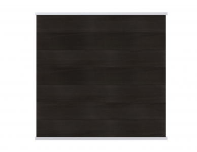 Osmo Multi Fence Co-Extrusion Grundelement 180x178cm Espresso Leisten Aluminium