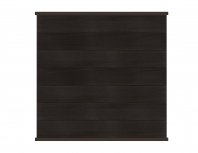 Osmo Multi Fence Co-Extrusion Grundelement 180x178cm Espresso Leisten Anthrazit