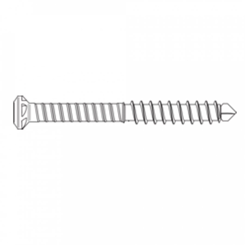 Zaunbauschraube Spezial 5,5x50 mm V2A 100 St&uuml;ck