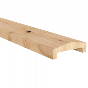 Osmo Schallschutz Forsdal Abschlussprofil für 28mm Bohlen mit Absorberelement Lärche 200 cm