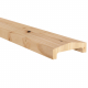 Osmo Schallschutz Forsdal Abschlussprofil für 28mm Bohlen mit Absorberelement Lärche 200 cm