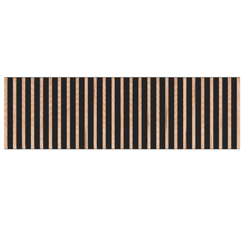 Schallschutz Forsdal Absorberelement für 28 mm Bohlen Lärche Variante B 199x8x72 cm