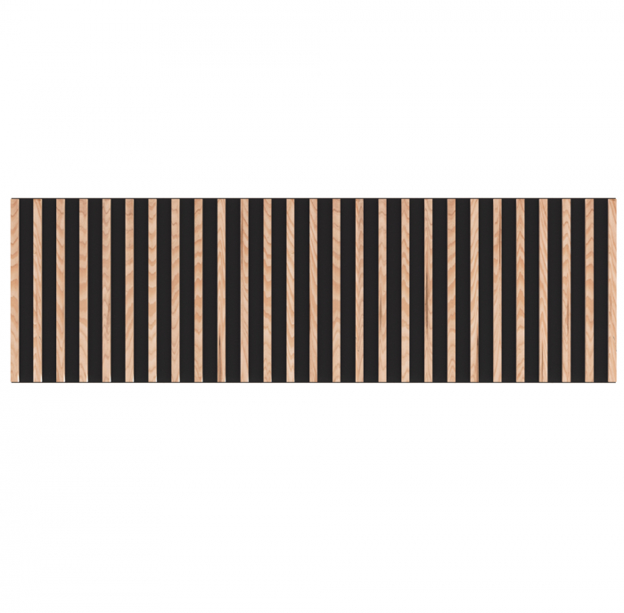 Schallschutz Forsdal Absorberelement für 28 mm Bohlen Lärche Variante B 199x8x72 cm