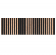 Schallschutz Forsdal Absorberelement für 28 mm Bohlen Lärche Variante B 199x8x72 cm