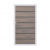 GrojaSolid Grande Premium BPC Steckzaun Universal Tor 100x180cm BiColor co-extrudiert-Alu blank EV1