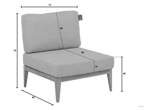 Apple Bee Lisa Loungesessel