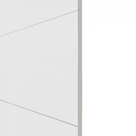 System Alu Plus XL Einzelprofil Weiß 3926 ca. 178 cm