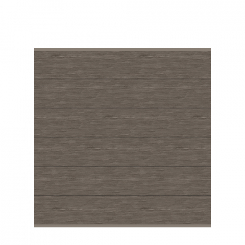 System Alu Plus XL Zaunfeldset Vintage Oak 3922 178x184 cm
