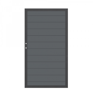 System Alu Plus Tor Anthrazit 3978 98x180 cm Universalanschlag