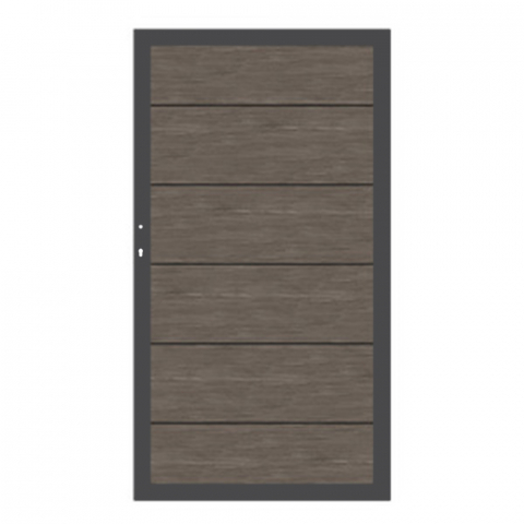 System Alu Plus XL Tor Vintage Oak 3988 98x180 cm Universalanschlag