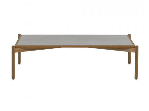 Apple Bee St. Lucia Loungetisch aus Teakholz 128x69x35cm