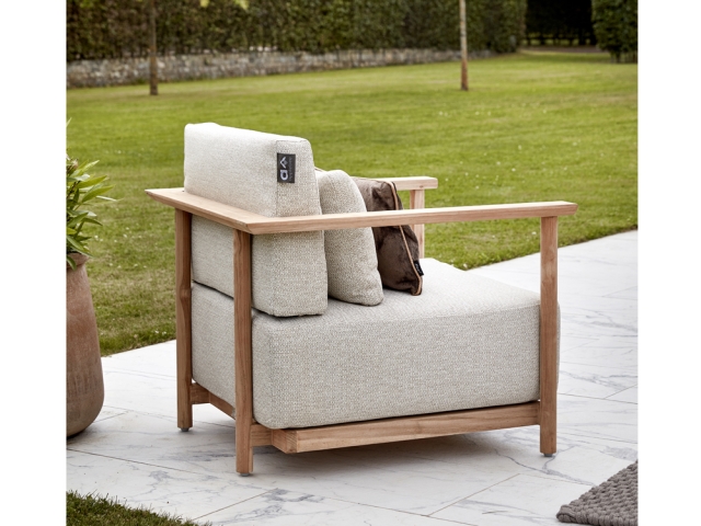 Apple Bee St. Lucia Loungegruppe 4 ca. 453x290cm Teak inkl. Polster