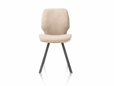 Habufa Semmi Stuhl Taupe, Microfaser