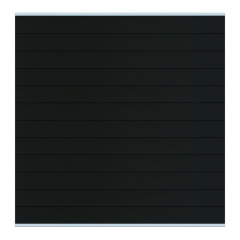 Alu-Anthrazit-Abschlussleiste Silber