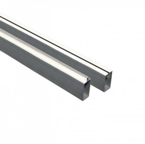 Elephant Steckzaun Set Mix and Match 180x174cm Aluminium anthrazit Leisten Silber