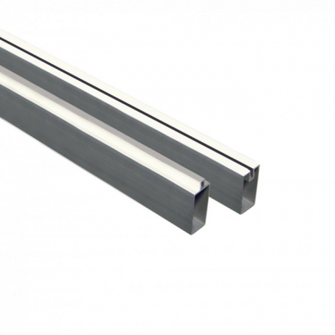 Elephant Steckzaun Set Mix and Match 180x174cm Aluminium anthrazit Leisten Silber