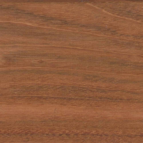 Elephant Steckzaun Set Mix and Match 180x174cm Jatoba Leisten Silber. Detailansicht der Oberfl?che