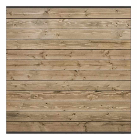 Elephant Steckzaun Set Mix and Match 180x174cm Douglasie Vintage Leisten Anthrazit