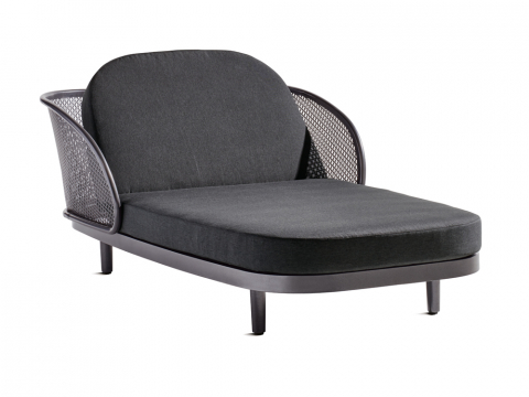 Sieger Samoa Daybed, eisengrau-grau