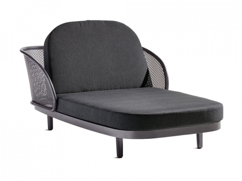 Sieger Samoa Daybed, wei-hellgrau