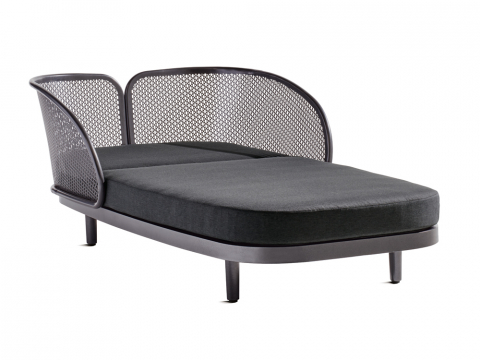 Sieger Samoa Daybed, wei-hellgrau