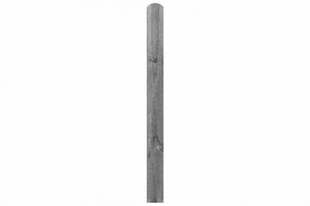 Einzelbohle Kiefer mit Rundkopf kdi grau 14,5x180cm 51198