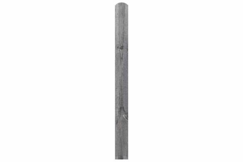 Einzelbohle Kiefer mit Rundkopf kdi grau 14,5x180cm 51198