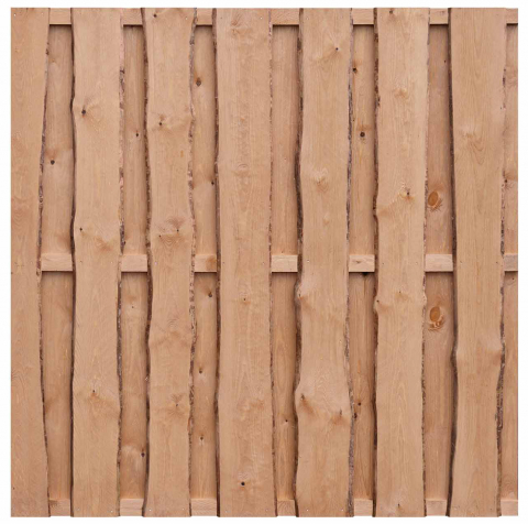 Bohlenzaun Natura Kiefer Lärchenoptik 180x180cm 51188