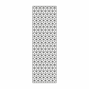 Groja Stecksystem Cubes XL Designeinsatz 60x180 cm