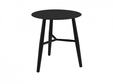 Brafab Vannes Beistelltisch 45cm, schwarz