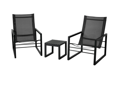 Brafab Vevi Lounge-Set schwarz