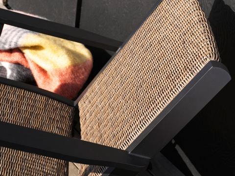 Brafab Kira Loungesessel, Aluminium