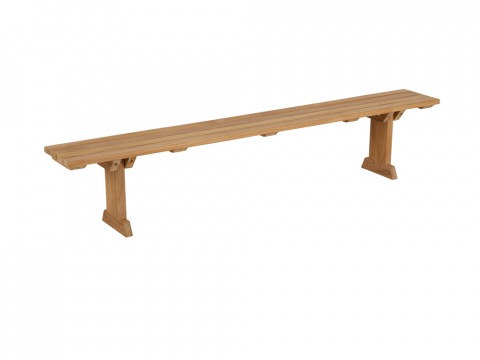 Brafab Keros Tischaufsatz 150x20x28cm aus Teakholz
