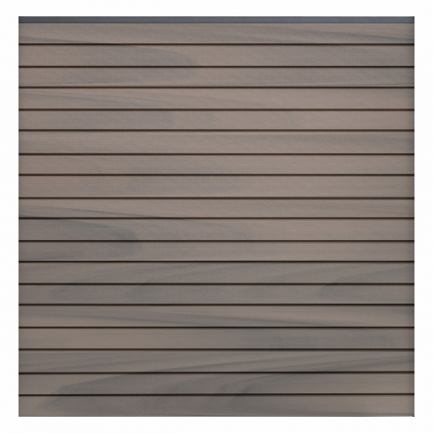 GrojaSolid Rhombus Steckzaun-Set Bicolor co-extrudiert 180x180cm