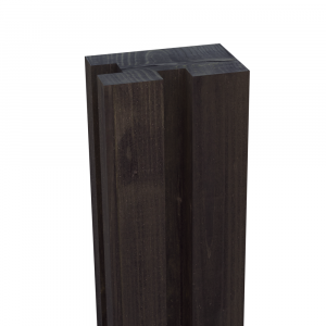 Osmo Schallschutz Forsdal Eckpfosten Kiefer Kesseldruckimprägniert Grau 10x14x220 cm